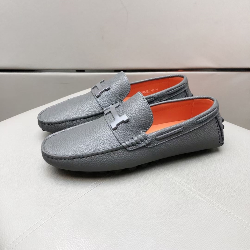 H**mes leather shoes